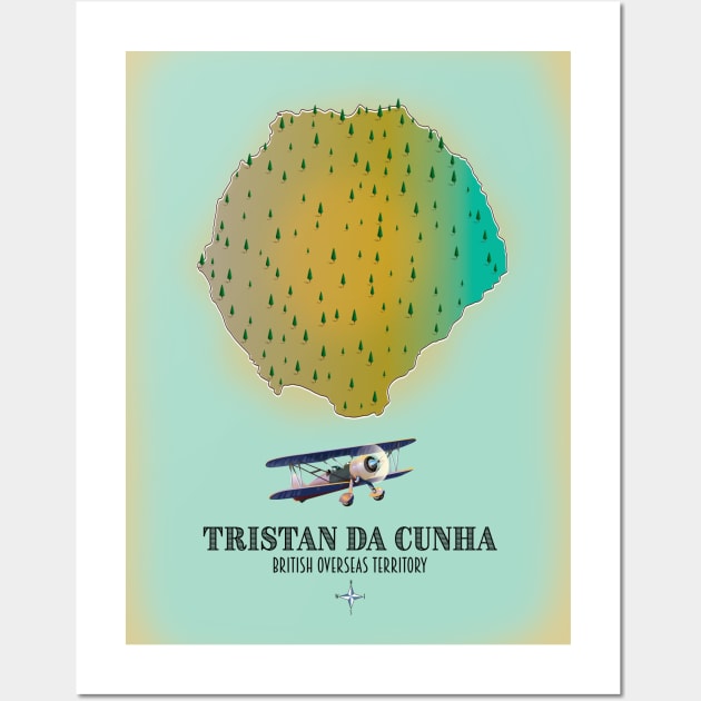 Tristan da Cunha Wall Art by nickemporium1